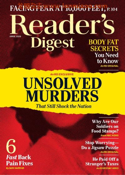 [美国版]Reader’s Digest 读者文摘 2020年4月刊